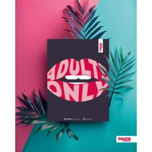 ORION's Modern Style Adults Only <b>Poster</b> for Wall Decor Made of Paper - Product Image 2