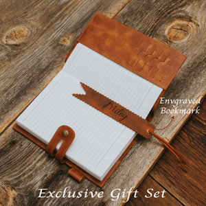 Business Office Heavy Duty Smell Proof Protection Leather Journal <b>A5</b> Refillable Notebook Holder Case Organizer LNBC-0050 - Product Image 3