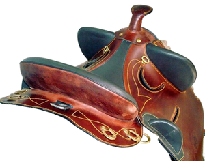 Sillín australiano hecho a mano en cuero auténtico con accesorios de latón, producto al mejor precio razonable - Product Image 2