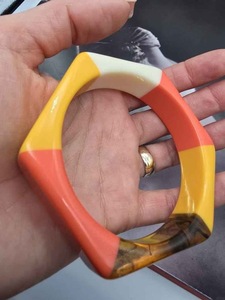 Bracelets et joncs en résine pour femmes, nouvelle collection, bijoux de style ange pour les fêtes et les mariages, haute qualité - Product Image 4