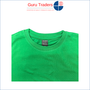 T-shirts pour hommes à col rond en coton 180 GSM les plus vendus-Coupe régulière, qualité supérieure à un prix abordable de l'exportateur d'origine indienne - Product Image 4