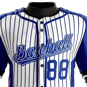 Uniformes de Béisbol Personalizados al por Mayor de la Mejor Calidad, Diseño Personalizado, Logotipo Personalizado, 100% Poliéster Antibacteriano, Hecho en Pakistán, 5 Conjuntos MOQ - Product Image 3