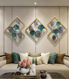 Decoración de pared de metal negro de un borde de girasol y flores silvestres, colgante de pared de Metal para decoración de oficina de granja rústica y moderna - Product Image 6