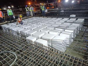 SCON POST TENSION Slab Construction Material ทำเครื่องจักรที่มีเทคโนโลยี EPS void ขั้นสูง - Product Image 2