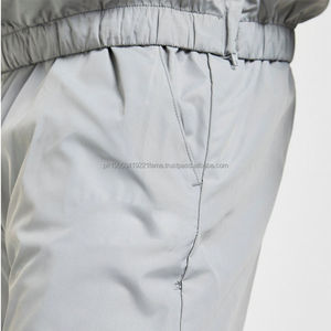 Nueva venta al por mayor impermeable cremallera completa chaqueta y pantalón hombres rompevientos diseño personalizado rompevientos conjuntos de 2 piezas - Product Image 3