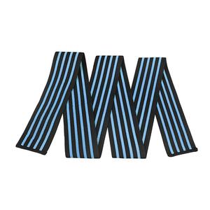 Enveloppes de genou de haute qualité respirantes et confortables de couleur unie enveloppes de genou de Compression pour la gymnastique d'haltérophilie - Product Image 3