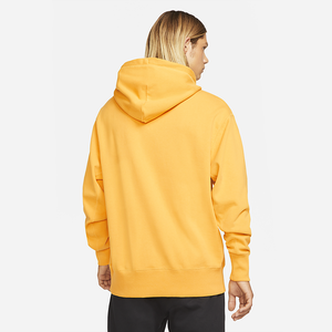 Sweat-shirt décontracté pour homme, coupe classique, 100% coton, grande taille, polaire léger, capuche à cordon, logo personnalisé, couleur unie, hiver - Product Image 2