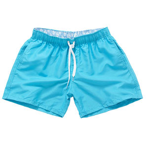 Solid Plain Mens Swim Trunks de secado rápido al aire libre Slim Beach Shorts Boardshorts Traje de baño Hombres - Product Image 1