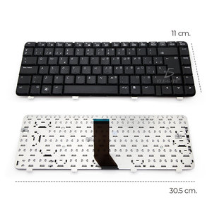 Clavier mécanique à membrane pour ordinateur portable HP DM4 DV4, compatible Gateron RGB, USB, certifié ROHS, espagnol, français, russe, japonais, anglais - Product Image 2