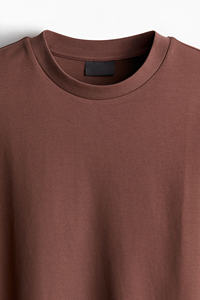 T-shirt pour homme en coton 100% de qualité supérieure, coupe ample, épaules tombantes, style boxy, taille plus, 260 GSM, poids lourd. - Product Image 5