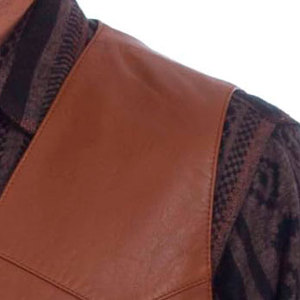 เสื้อกั๊กหนังสำหรับผู้ชายเสื้อกั๊กหนังประสิทธิภาพสูงสำหรับกลางแจ้ง - Product Image 3