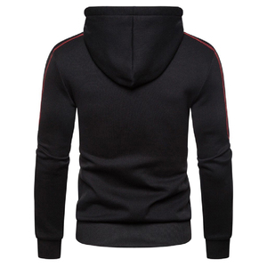 Sudaderas con capucha de temporada para hombre, Sudadera con capucha transpirable con cremallera, ropa de calle, estilo de moda, sudaderas con capucha de etiqueta privada sostenibles de gran tamaño para hombre - Product Image 2