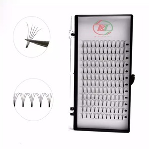 Extensions de cils à volume individuel en vison de haute qualité Easy Fan CC Curl Private Label Meilleur prix Vente en gros directe du Vietnam - Product Image 6