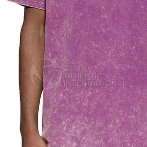 T-shirt vintage délavé à l'acide pour homme avec logo personnalisé, t-shirt épais délavé à l'acide pour homme 2026 fabriqué au Pakistan - Product Image 6