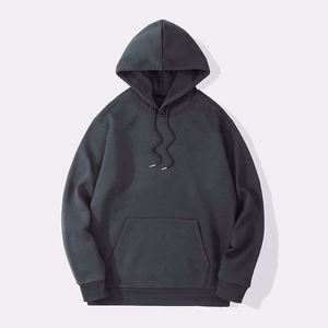 Sudadera con Capucha para Hombre, Invierno, 600gsm, Gruesa, Personalizada, con Hombros Caídos, Lisa, con Estampado en Relieve - Product Image 5