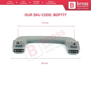 Asa de agarre para techo Interior, accesorio BDP777, color gris, para 7700808072 - Product Image 6