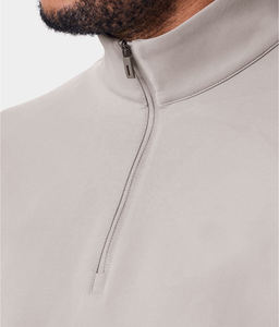 Venta al por mayor personalizado pulóver cálido invierno grueso polar hombres Golf Quarter Zip sudadera y sudaderas con capucha hombres 1/4 cremallera sudaderas venta - Product Image 6