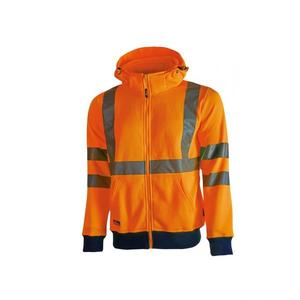 Sudadera con cremallera completa Melody Orange Fluo, ropa de seguridad reflectante, para mujer, 2017 - Product Image 1