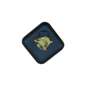 แหวนพลอยควอตซ์มะนาวสีเงินสเตอร์ลิง925ทำด้วยมือเครื่องประดับดีไซเนอร์วินเทจสำหรับงานแต่งงานครบรอบล่าสุด - Product Image 1