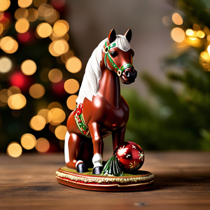 Figurine de Noël <span class=keywords><strong>Lusitano</strong></span> Hengst - Jouet de collection haut de gamme - Product Image 3