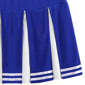 Tenue de cheerleading pour jeunes et adultes avec haut, jupe et short, légère et confortable, idéale pour l'entraînement et les événements - Product Image 6