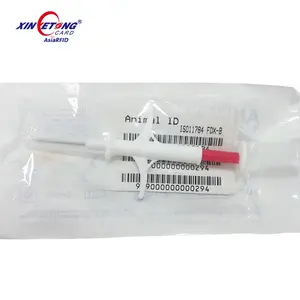 2.12*12mm 134.2KHz Microchips for pets dog/cat/pets/animals Implantable Microchip with sterilization