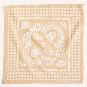 Carré Bandana Coton Double Impression Personnalisé Dernière Conception Écharpe Bas quantité minimale de commande Léger Produit fait main Fabricant - Product Image 5