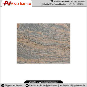 Granito Colombo Juparna rentable, elegante piedra de color marrón amarillento y rosa amarillo con varios acabados - Product Image 4