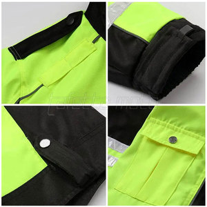 Chaqueta de Seguridad Profesional para Hombre con Acabado Reflectante para Uso en Diversos Entornos Laborales - Product Image 3