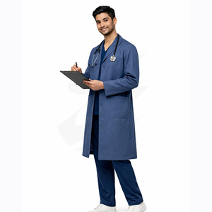 Blouse de laboratoire médicale pour médecins, vêtements de travail professionnels pour hôpital, fabricant OEM personnalisé - Product Image 6