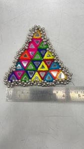 Nuevos diseños Parche bordado con purpurina Diseño ostentoso Parche bordado con purpurina para ropa - Product Image 2