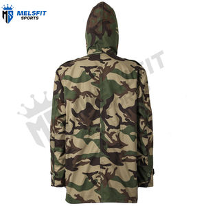 Nouvelle arrivée Veste de chasse en molleton camouflage pour homme Conception personnalisée Logo avant Respirant Coupe-vent - Product Image 2