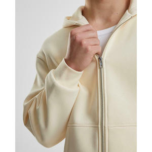 Design à la mode Zipper Hoodies Streetwear Premium Blanks Veste à capuche pour hommes avec fermeture éclair en vrac pour les détaillants - Product Image 4