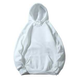 Sweats à capuche coupe régulière pour hommes Relaxation Sport Pull à capuche uni à manches longues Sweat à capuche avec cordon de serrage - Product Image 1