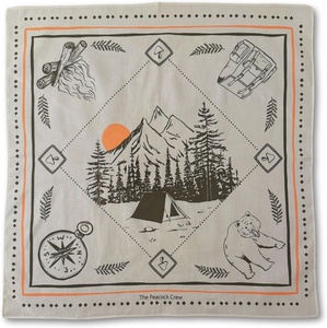 Bandanas élégants unisexes en coton, foulard pour la tête, foulard pour le cou, couvre-chef confortable, parfait pour le vélo, la course à pied, la randonnée, les voyages - Product Image 1