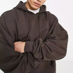 Sweat-shirts à capuche pour hommes en gros, pas chers, 100% coton, chauds pour l'hiver, élégants, brodés, impression numérique, surdimensionnés - Product Image 3