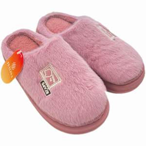 Pantuflas de Invierno para Mujer Texlina, Parte Superior de Poliéster Suave y Transpirable, Entresuela de PVC, Paquete de 12 Pares - Product Image 4