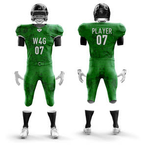 Uniforme de football américain à séchage rapide avec logo personnalisé, fabrication professionnelle, uniforme d'équipe de football américain - Product Image 1