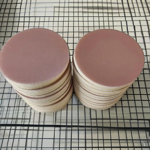 Hochwertige OEM-Polierschwämme in Anpassbaren Größen, Braun, zur Rostentfernung, Wiederverwendbar mit Klettverschluss, Mittlere Körnung - Product Image 6