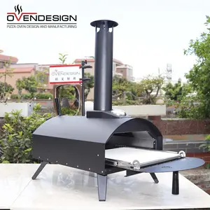 Wholesale Outdoor Drawer Type Wood Pizza Oven BBQ and Camping Stove Powered Golden Supplier