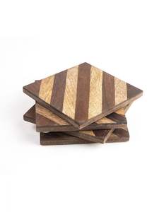 2024 sous-verres tendances sous-verres en acacia avec support boisson thé sous-verres personnalisés forme et taille chez Star Crafts India - Product Image 6