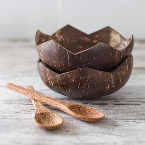 Oconut Hell Owl/oconut Owl con rganic esessert ruruit alalad moothie nd Poon set 100% - Product Image 4