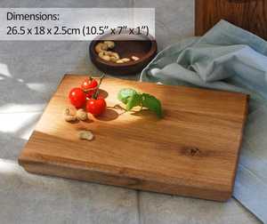 Planche à découper carrée en bois et plateau de service 12mm d'épaisseur Durable Durable Passe au lave-vaisselle - Product Image 3