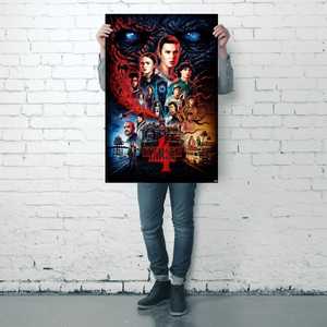 Póster de Vecna de Stranger Things 4, Estilo Moderno, con Marco Negro, Arte de Pared - Product Image 4