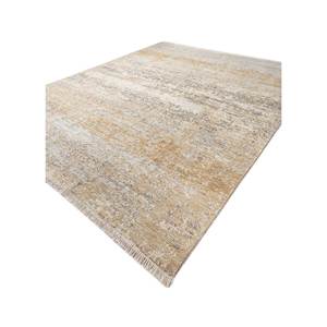 Tapis en laine afghane noué à la main Uvenuti, couleur ivoire, motif abstrait, rectangulaire, pour salon, tapis en jute pour adolescents, couloir - Product Image 2