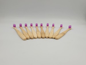 Nouveaux soins personnels manche en bambou soins bucco-dentaires matériel de haute qualité brosses à dents en bambou Nylon DuPont doux fournitures d'hôtel - Product Image 2