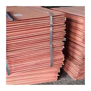 High Grade <b>Copper</b> <b>Cathode</b> 9999 Purity Electrolytic Sheets with Certification Welding Service Customized in Bulk - Product Image 5
