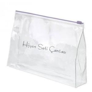 Wholesale 100pcs Low Clear PVC Stand Zipper Pouch Hygiene <b>Sets</b> | <b>Waterproof</b> Beauty Organizer Pouch | Custom Printed Promotional - Product Image 1