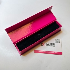 Boîtes en carton personnalisées faites à la main avec papier d'art, emballage lisse, logo couleur personnalisé pour instruments de soins personnels, pinces à cils - Product Image 5