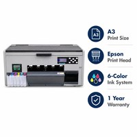 Mesin Printer DTF A3 Mini Desktop Digital untuk Transfer Panas pada Kaos, Kulit, Film Hewan Peliharaan, dan Pencetakan Inkjet